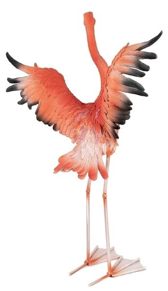 Kare Design Flamingo Road Fly Polimer Korall Dekoratív Szobor