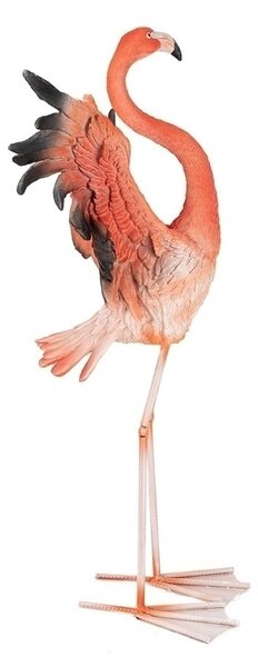 Kare Design Flamingo Road Fly Polimer Korall Dekoratív Szobor