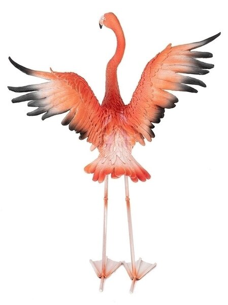 Kare Design Flamingo Road Fly Polimer Korall Dekoratív Szobor