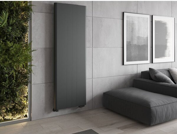 Mexen Line VR20SL lemezradiátor 1800 x 600 mm, alsó középső csatlakozás, 1308 W, antracit - W6VR20SL-180-060-66