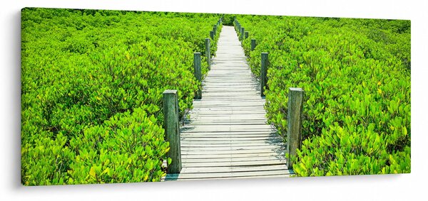 Kép - fa járda (120x50 cm)