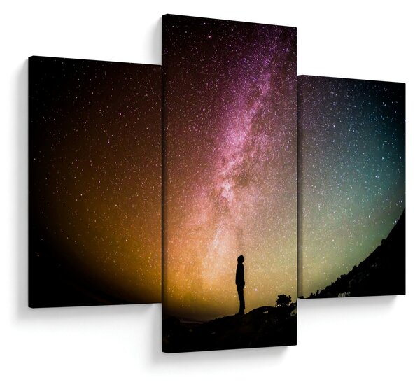 Kép - égbolt tele csillagokkal (90x60 cm)