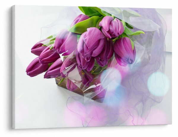 Kép - csokor tulipán (70x50 cm)