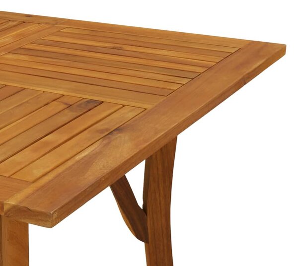 Tömör akácfa kerti asztal 150 x 90 x 75 cm