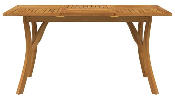 Tömör akácfa kerti asztal 150 x 90 x 75 cm