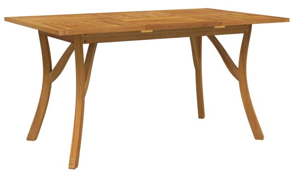 Tömör akácfa kerti asztal 150 x 90 x 75 cm