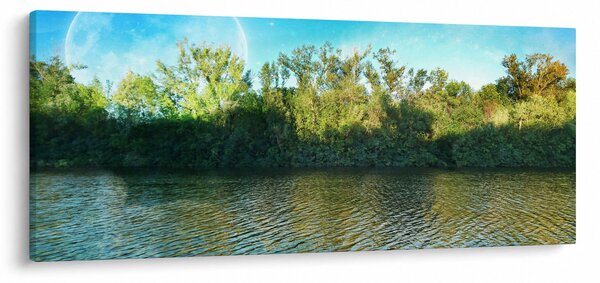 Kép - tó (120x50 cm)