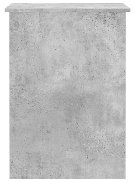 Betonszürke szerelt fa íróasztal 100 x 55 x 75 cm
