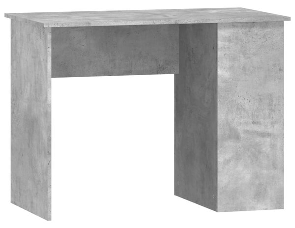 Betonszürke szerelt fa íróasztal 100 x 55 x 75 cm