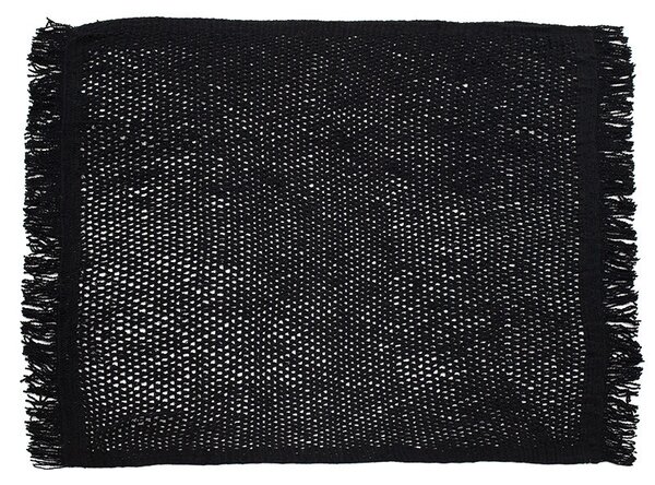 Napellenző, Roof, makramé, fekete, 4x4m