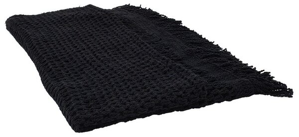 Napellenző, Roof, makramé, fekete, 4x4m