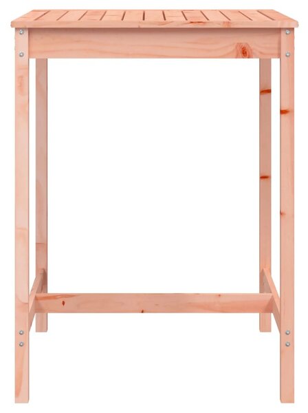 Tömör duglászfenyő kerti asztal 82,5x82,5x110 cm