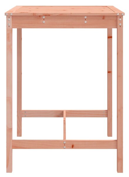 Tömör duglászfenyő kerti asztal 82,5x82,5x110 cm