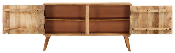 Tömör mangófa tálalószekrény 110 x 30 x 60 cm