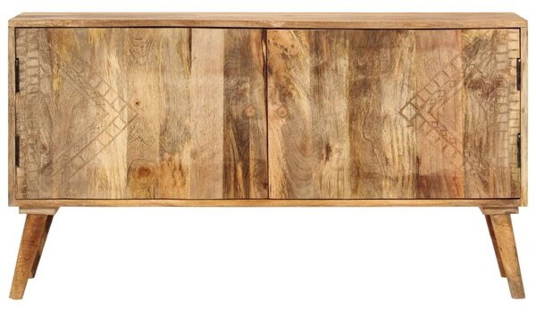 Tömör mangófa tálalószekrény 110 x 30 x 60 cm