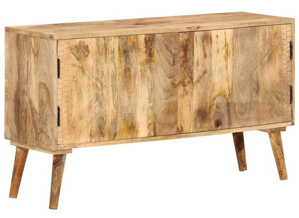 Tömör mangófa tálalószekrény 110 x 30 x 60 cm