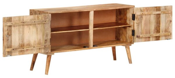 Tömör mangófa tálalószekrény 110 x 30 x 60 cm