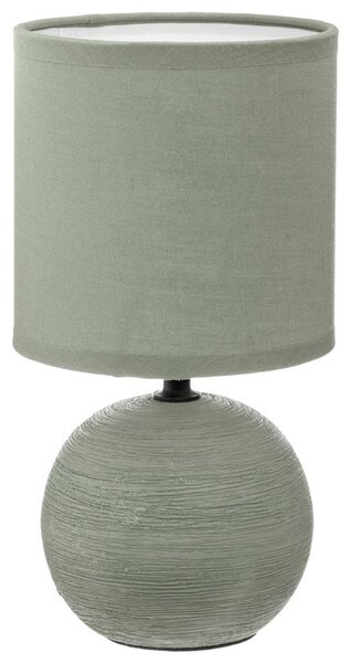 Éjjeli lámpa, E14 60W, PWL-1210, khaki kerámia, D13x25cm