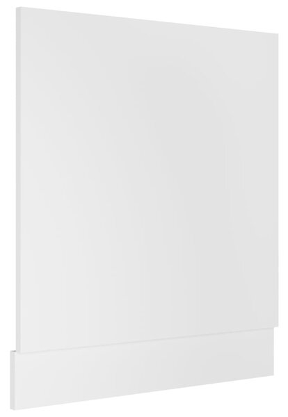 “Lyon” fehér szerelt fa mosogatógép-panel 59,5 x 3 x 67 cm