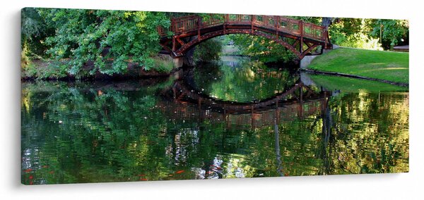 A folyó képe (120x50 cm)
