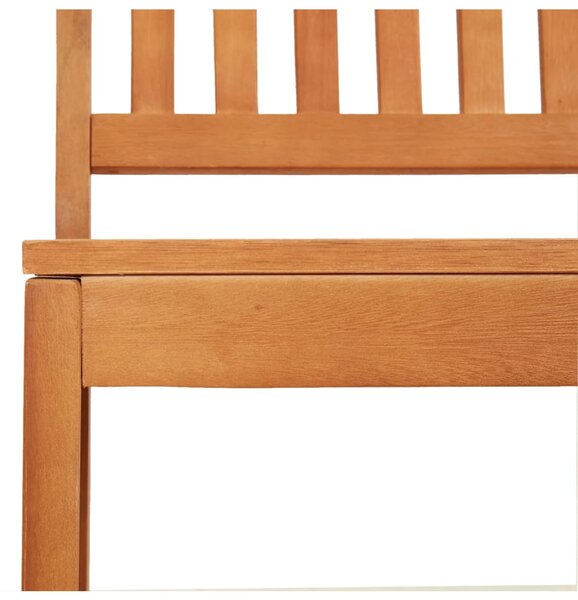 Tömör eukaliptuszfa kerti pad 80 cm