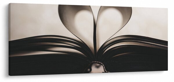 A könyv képe (120x50 cm)