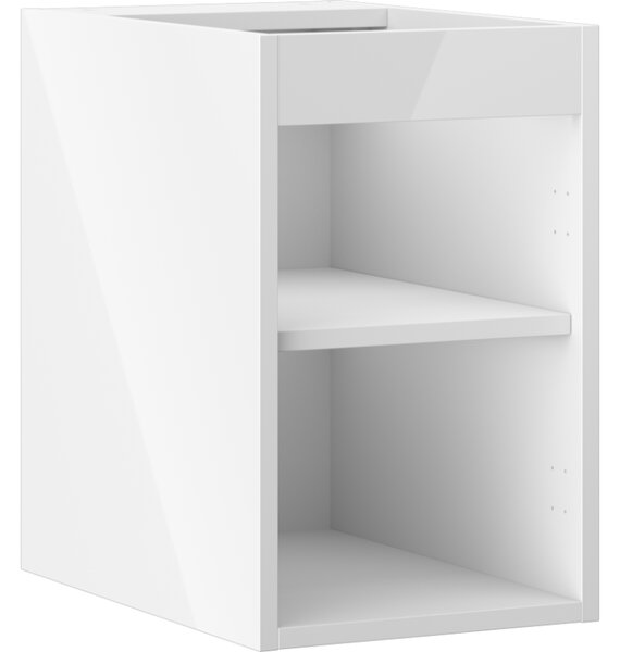 Mexen Box-A mosdószekrény korpusz, 30 cm, fényes fehér - 91AX1-0300-470-1-00