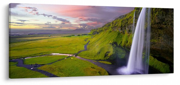 Vízesések képe (120x50 cm)