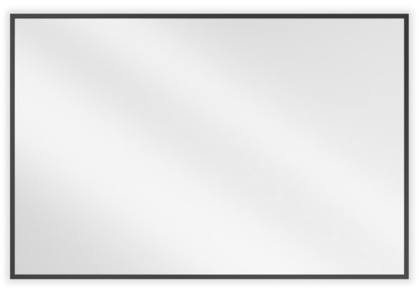 Mexen Loft téglalap alakú fürdőszobai tükör 90 x 60 cm, fekete keret - 9852-090-060-000-70