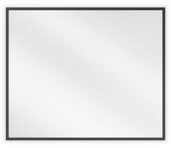 Mexen Loft téglalap alakú fürdőszobai tükör 60 x 50 cm, fekete keret - 9852-060-050-000-70