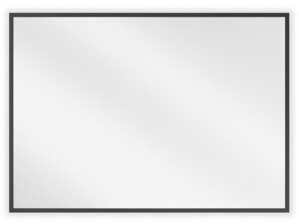 Mexen Loft téglalap alakú fürdőszobai tükör 70 x 50 cm, fekete keret - 9852-070-050-000-70