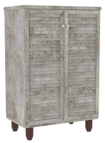 Cipősszekrény 10 párnak, SANT?, antik antracit, 60x34.5x91.5 cm