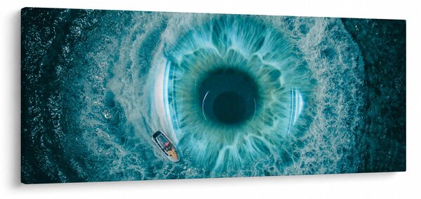 Tenger hajóval képe (120x50 cm)