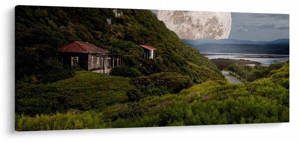 Holdas tájkép (120x50 cm)