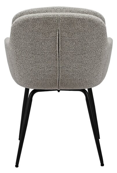 MAZZONI EXPORT GEORGIA Beige Latte (Monza 60 szövet) - MODERN KÁRPITOZOTT BOUCLÉ SZÉK NAPPALIBA/ÉTKEZŐBE/LOFT IRODÁBA