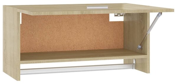 Sonoma tölgy színű szerelt fa ruhásszekrény 70 x 32,5 x 35 cm