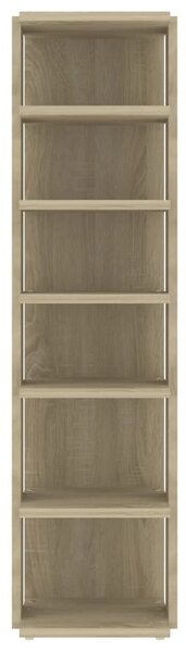 2 db sonoma tölgy színű cipősszekrény 27,5 x 27 x 102 cm