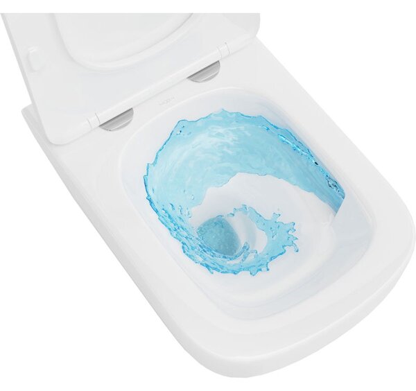 Mexen Riva Rimless Tornado WC csésze, fényes fehér - 3363XX00T