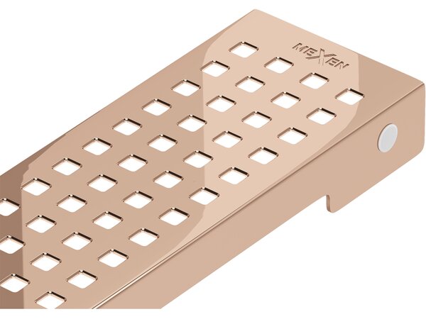 Mexen Flat M08 ereszcsatorna-takaró 50 cm, rozéarany, 1625050