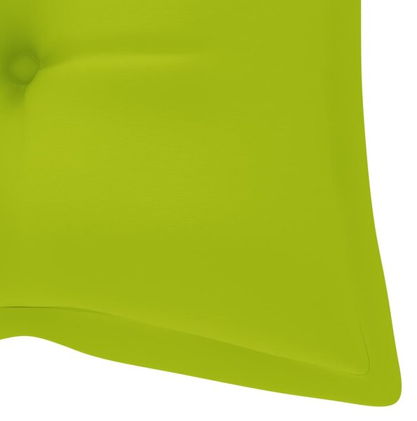 Bambusz kerti pad párnával 120 cm