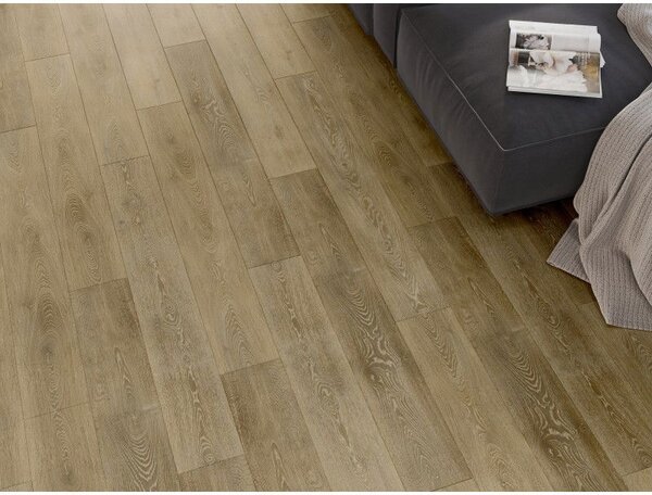 Mexen Alabama vinyl panelek 1227 x 187 mm LVT Dryback 2,5 mm, PVC aljzat, 4 V-Fuga, Tölgy - F1319-1227-187-255-4V1-01