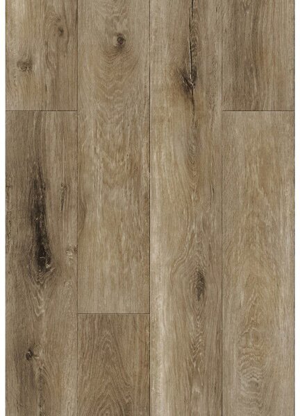 Mexen Clermont vinil panelek 1240 x 182 mm SPC 6,5 mm, IXPE aljzat 1,5 mm, 4 V-fuga, Tölgy - F1053-1240-182-505-4V1-01