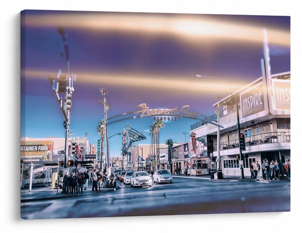 Kép egy utcáról Las Vegasban (70x50 cm)