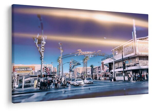 Kép egy utcáról Las Vegasban (90x60 cm)