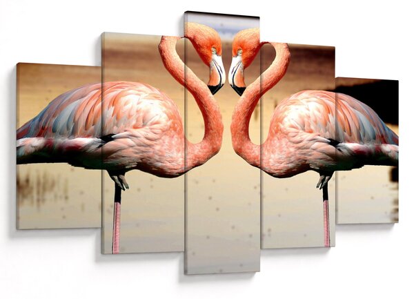 Kép - két flamingó (150x105 cm)