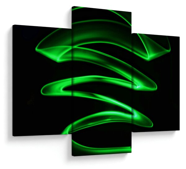 Kép - neonhullámok (90x60 cm)