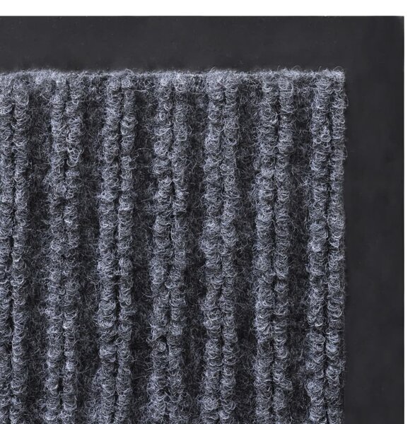 4 db szürke PVC lábtörlő 90 x 60 cm