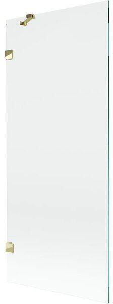 Mexen Lunar 1-szárnyas zuhanyfal 80 x 150 cm, átlátszó, arany - 897-080-000-50-00