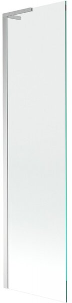 Mexen Next L kádparaván 1-szárnyú 50 x 150 cm, átlátszó, króm - 895-050-000-03-00-01