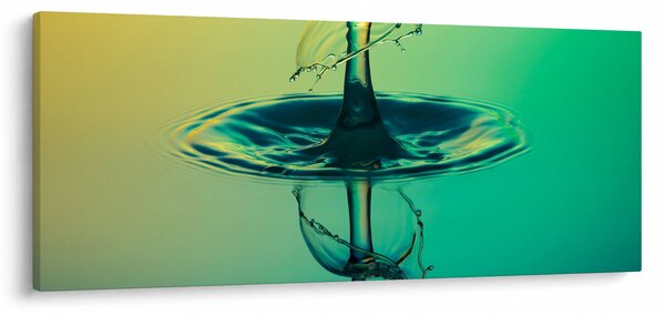 Vízcseppek képe (120x50 cm)